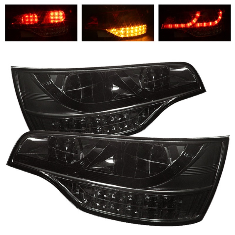 Spyder GMC Sierra 19-20 LED Model Only LED Tail Lights - Black Smoke ALT-YD-GS19LED-LED-BSM - 5000316