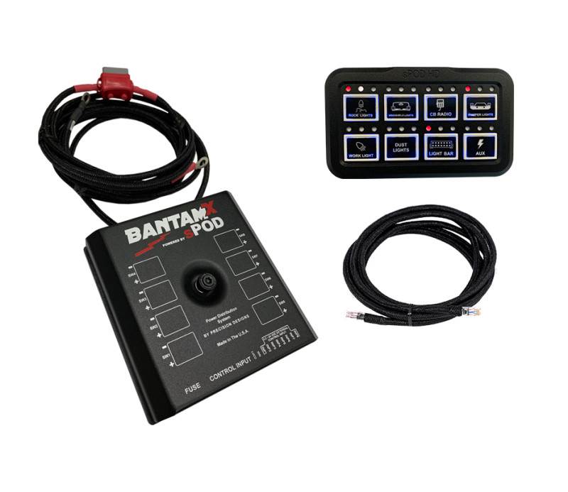 Spod BantamX HD for Uni (36 In Battery Cables) - BXHDUNI36