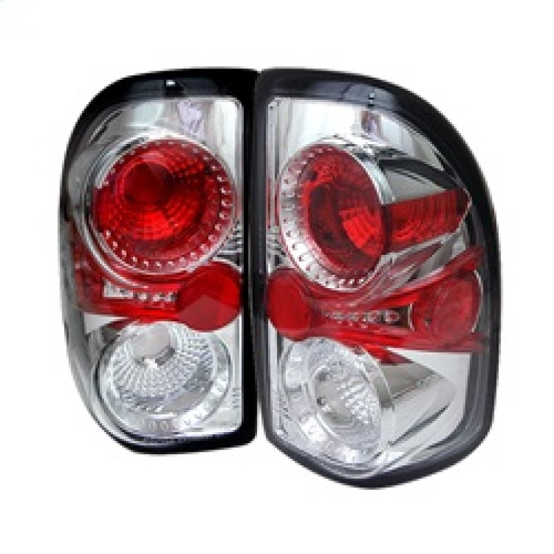 Spyder Dodge Dakota 97-04 Euro Style Tail Lights Chrome ALT-YD-DDAK97-C - 5002334
