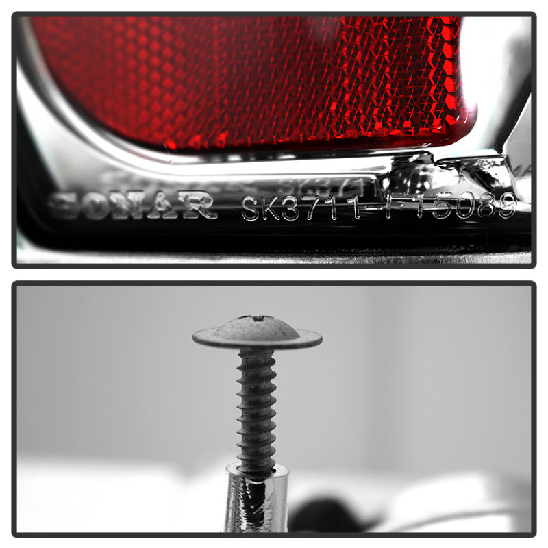 Spyder Ford F150 87-96/Ford Bronco 88-96 Euro Style Tail Lights Chrome ALT-YD-FF15089-C - 5003317