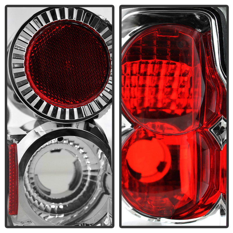 Spyder Ford F150 87-96/Ford Bronco 88-96 Euro Style Tail Lights Chrome ALT-YD-FF15089-C - 5003317