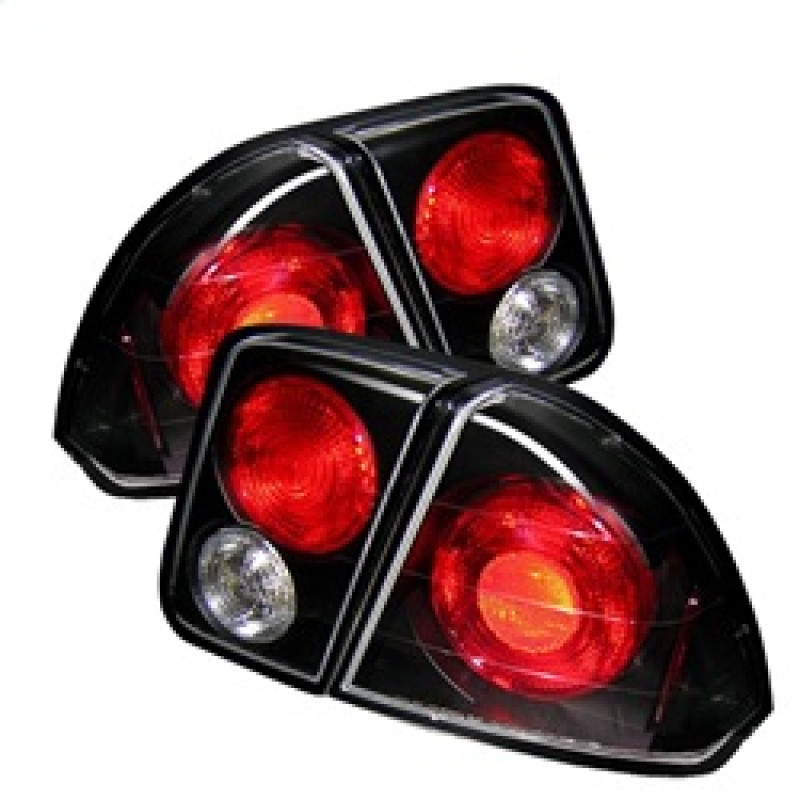 Spyder Honda Civic 01-05 4Dr Euro Style Tail Lights Black ALT-YD-HC01-4D-BK - 5004406