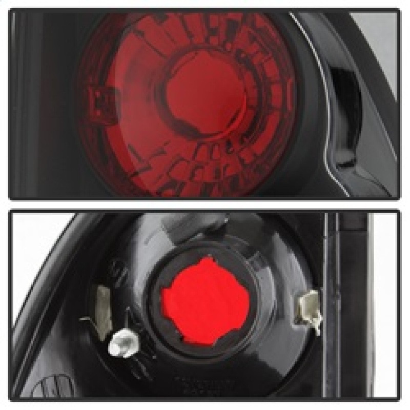 Spyder Toyota Tacoma 05-15 Euro Style Tail Lights Black ALT-YD-TT05-BK - 5007896