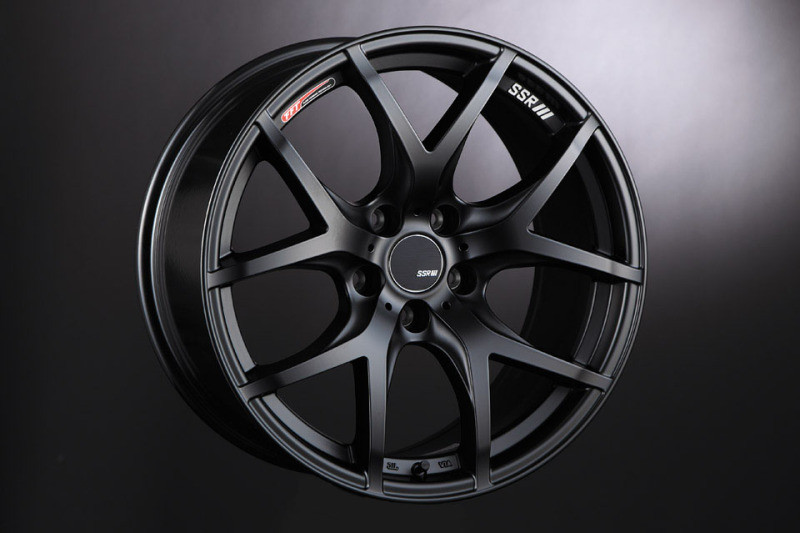 SSR GTV03 19x8.5 5x114.3 38mm Offset Flat Black Wheel 11+ WRX / 08+ STI / 11+ tC / 93-98 Supra - T619850+3805GMB Photo - Primary