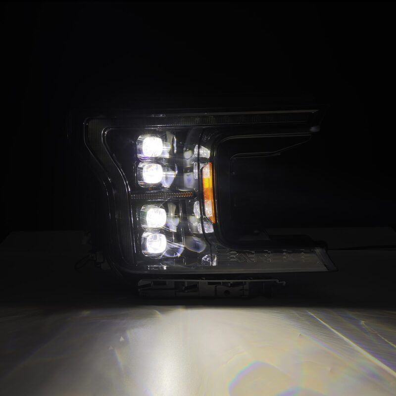 AlphaRex 18-20 Ford F-150 NOVA LED Proj Headlight Alpha Blk (14th Gen G2 Style) - 880249 User 4