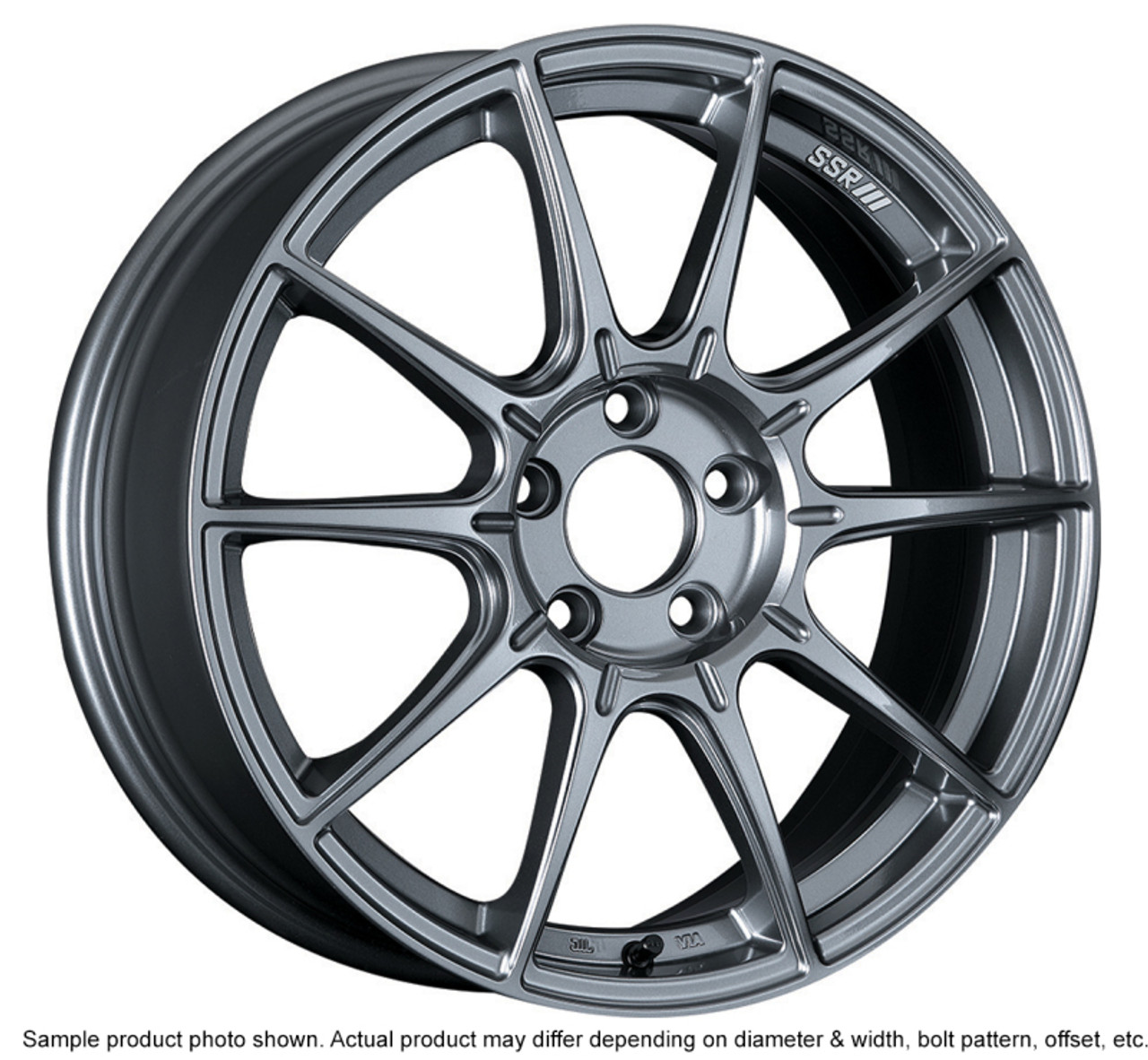 SSR GTX01 19x8.5 5x112 45mm Offset Dark Silver Wheel (S/O, No Cancellations) - XA19850+4505LDK