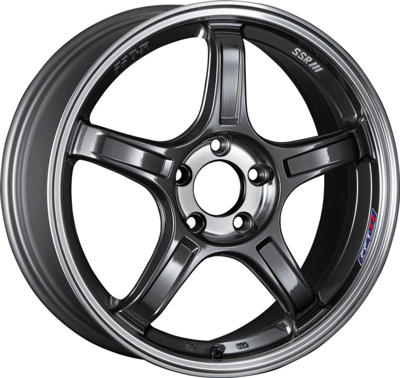 SSR GTX03 18x8.0 5x114.3 45mm Offset Black Graphite Wheel - XC18800+4505GGM