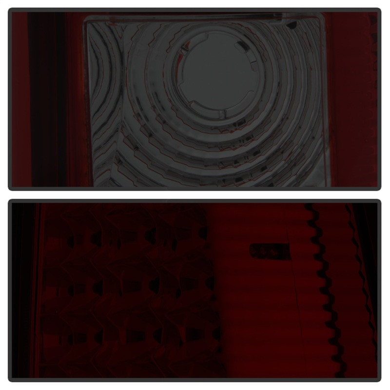 xTune Chevy Silverado 1500/2500/3500 99-02 LED Tail Lights Red Smoke ALT-ON-CS99-LED-RS - 5011763