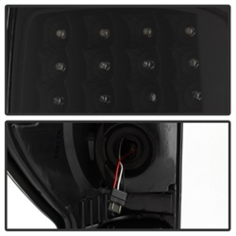 xTune Toyota Tundra 07-13 LED Tail Lights Black ALT-ON-TTU07-LED-BK - 5013200