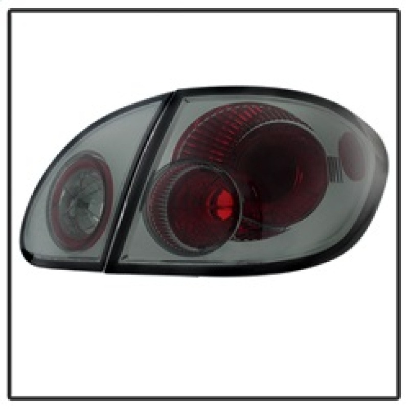 Spyder Toyota Corolla 03-08 Euro Style Tail Lights Smoke ALT-YD-TC03-SM - 5033673
