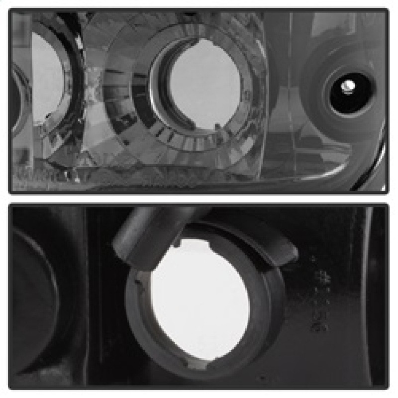 Spyder Toyota Tacoma 95-00 Euro Style Tail Lights Smoke ALT-YD-TT95-SM - 5033765