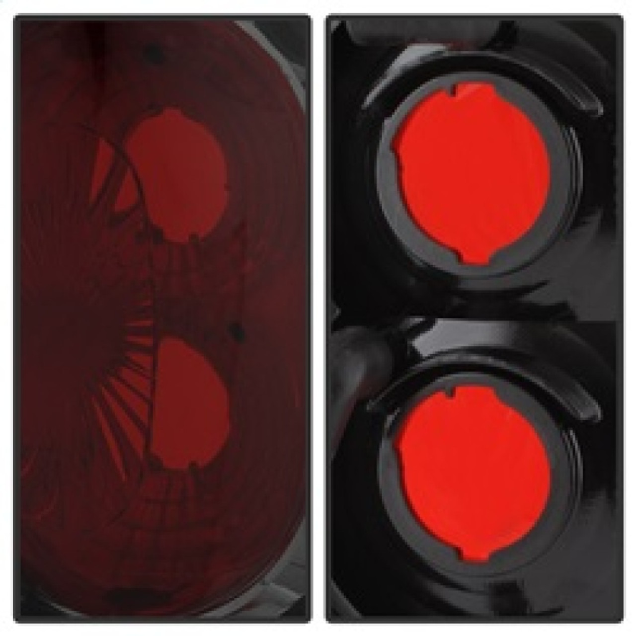 Spyder Toyota Tacoma 95-00 Euro Style Tail Lights Smoke ALT-YD-TT95-SM - 5033765