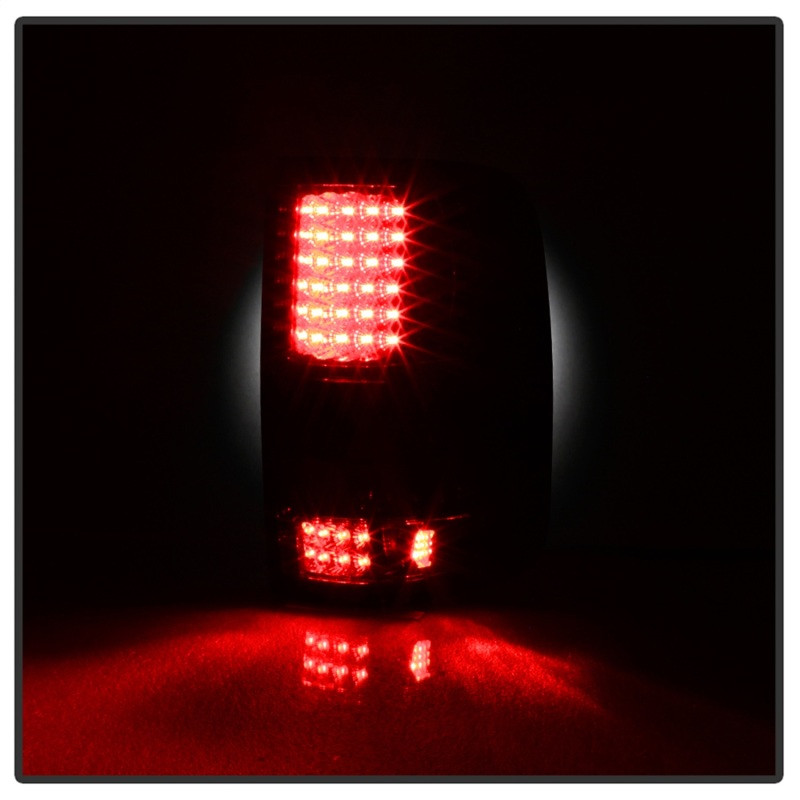xTune Ford F150 Styleside 04-08 LED Tail Lights Red Clear ALT-ON-FF15004-LED-RC - 5034069