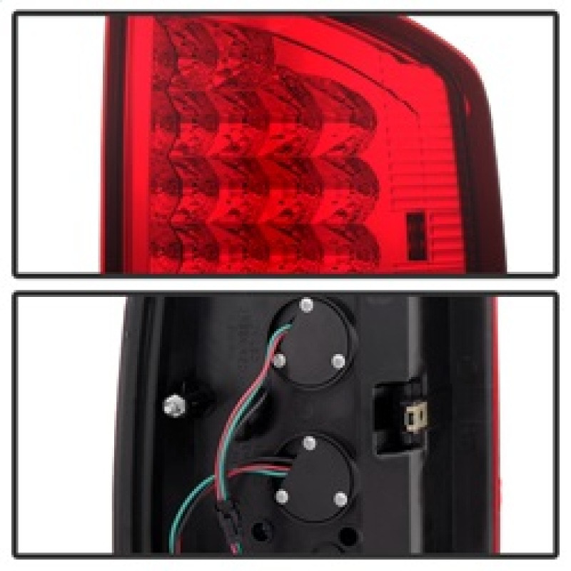 xTune Dodge Ram 02-06 1500 / Ram 2500/3500 03-06 LED Tail Light Red Clear ALT-JH-DR02-LED-RC - 5072993