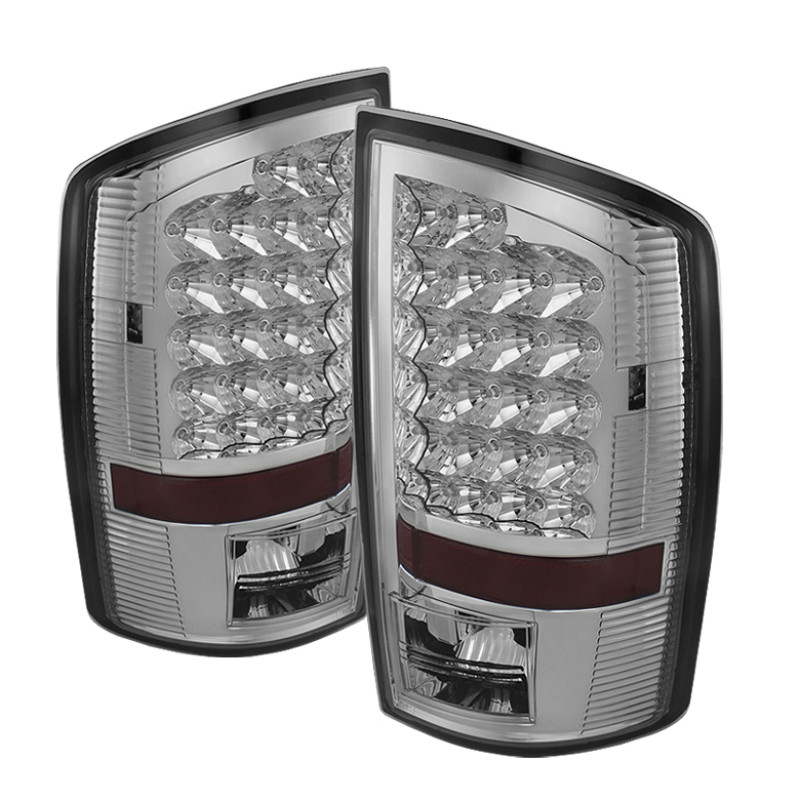 xTune Dodge Ram 07-08 1500 / Ram 07-09 2500/3500 LED Tail Lights Chrome ALT-JH-DR07-LED-C - 5073020