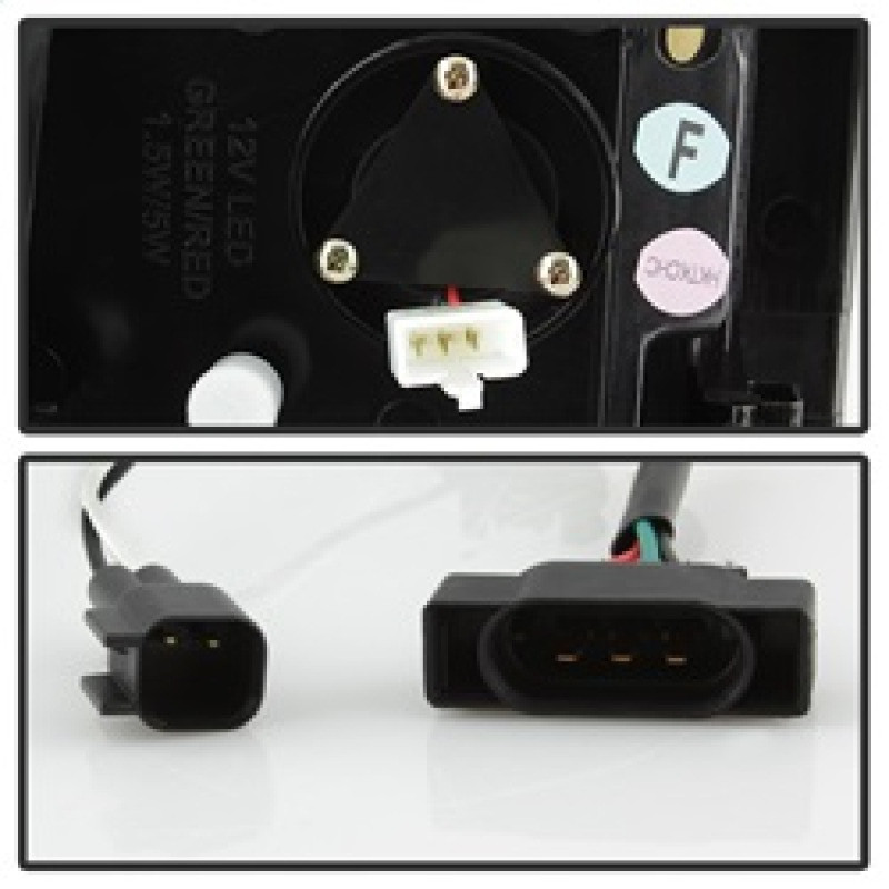 Spyder 07-09 Dodge Ram 2500/3500 V3 Light Bar LED Tail Lights - Red Clear (ALT-YD-DRAM06V3-LBLED-RC) - 5084286