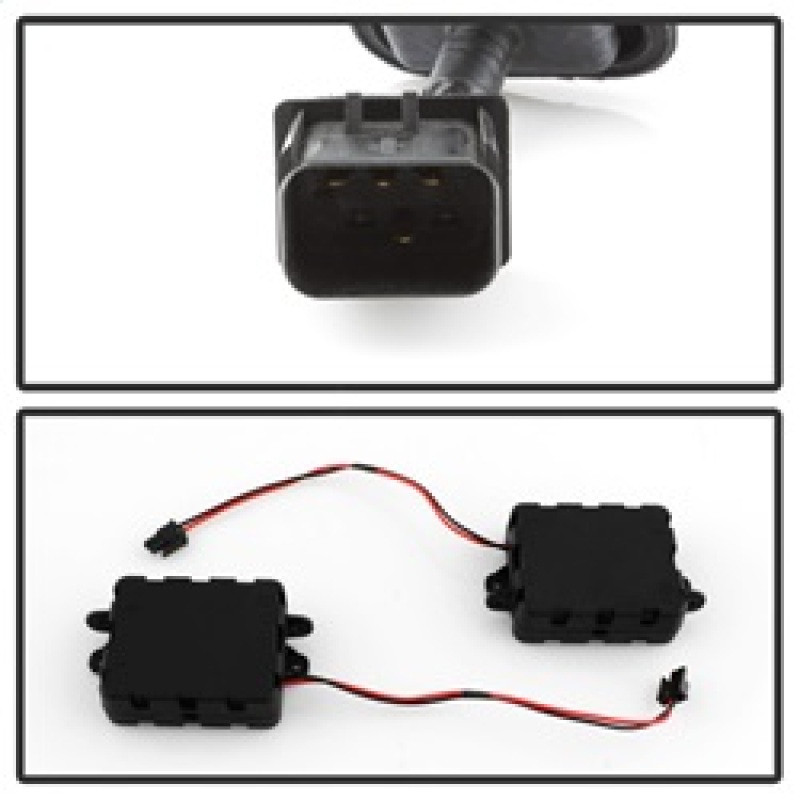 Spyder 06-08 Dodge Charger LED Tail Lights - Black Smoke ALT-YD-DCH05-LED-BSM - 5084408