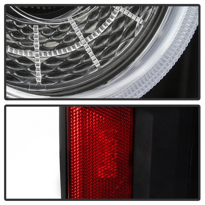 Spyder 19-20 Jeep Wrangler - Full LED Tail Lights - Seq Turn Signal - Black ALT-YD-JW19-SEQ-BK - 5086174