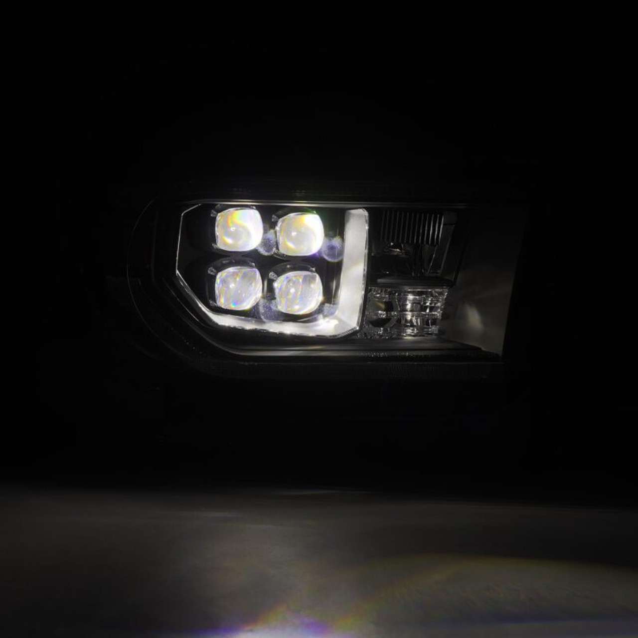 AlphaRex 07-13 Toyota Tundra / 08-17 Sequoia NOVA LED Proj HL Black w/Actv Light Seq. Sig + DRL - 880818 User 3
