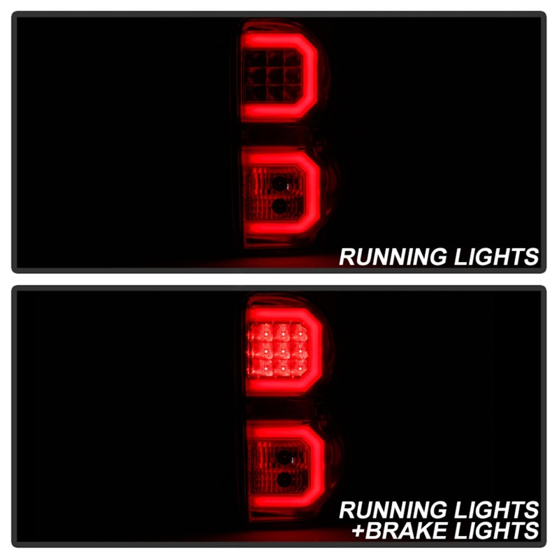 Spyder 04-09 Dodge Durango LED Tail Lights - Chrome ALT-YD-DDU04-LED-C - 5086525