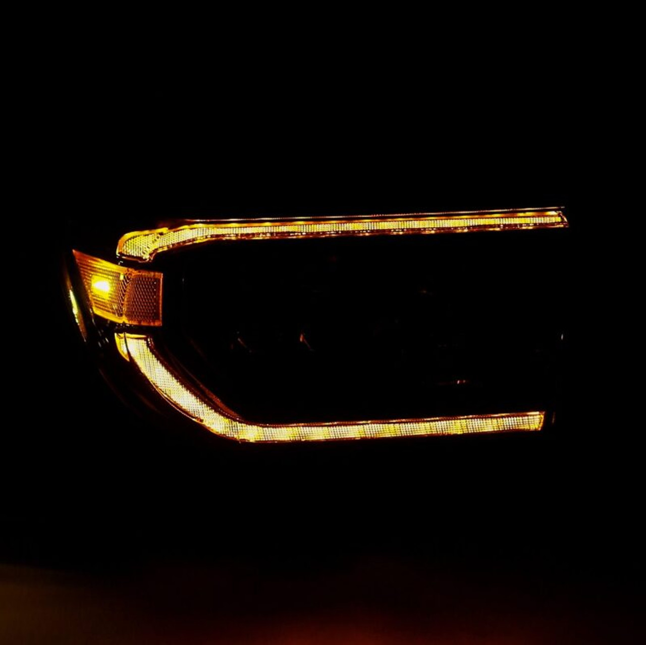 AlphaRex 07-13 Toyota Tundra NOVA LED Proj Headlights Alpha-Black w/Activ Light/Seq Signal/DRL - 880820 User 2