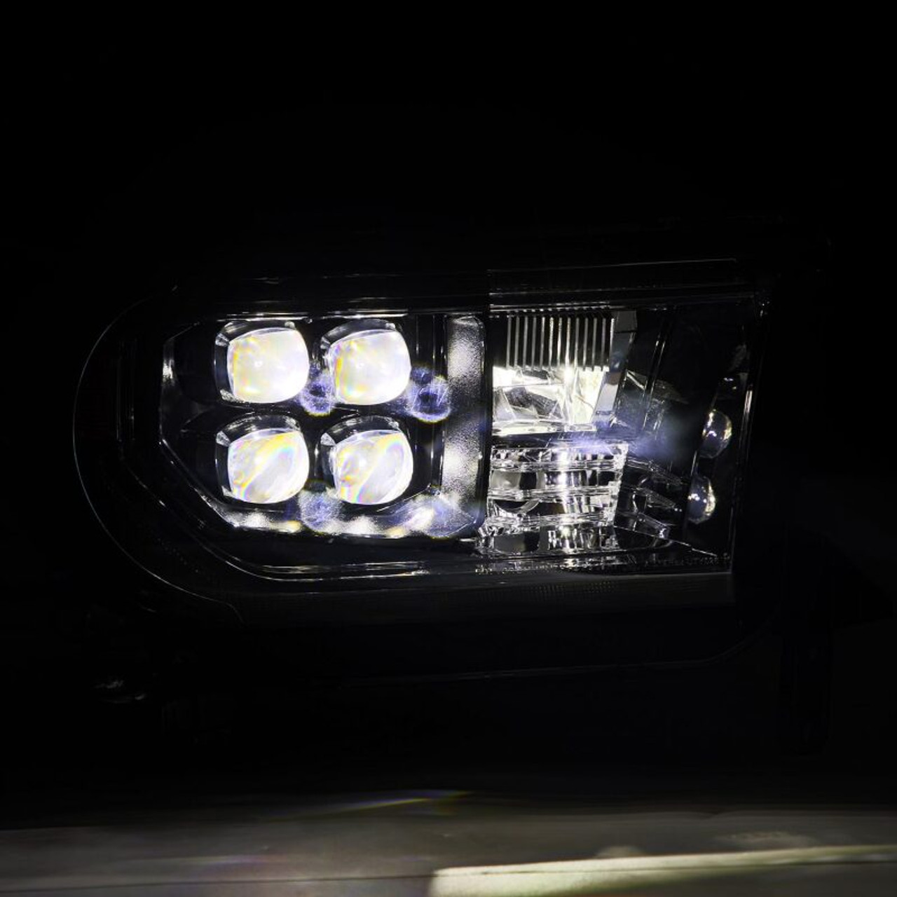 AlphaRex 07-13 Toyota Tundra NOVA LED Proj Headlights Alpha-Black w/Activ Light/Seq Signal/DRL - 880820 User 4
