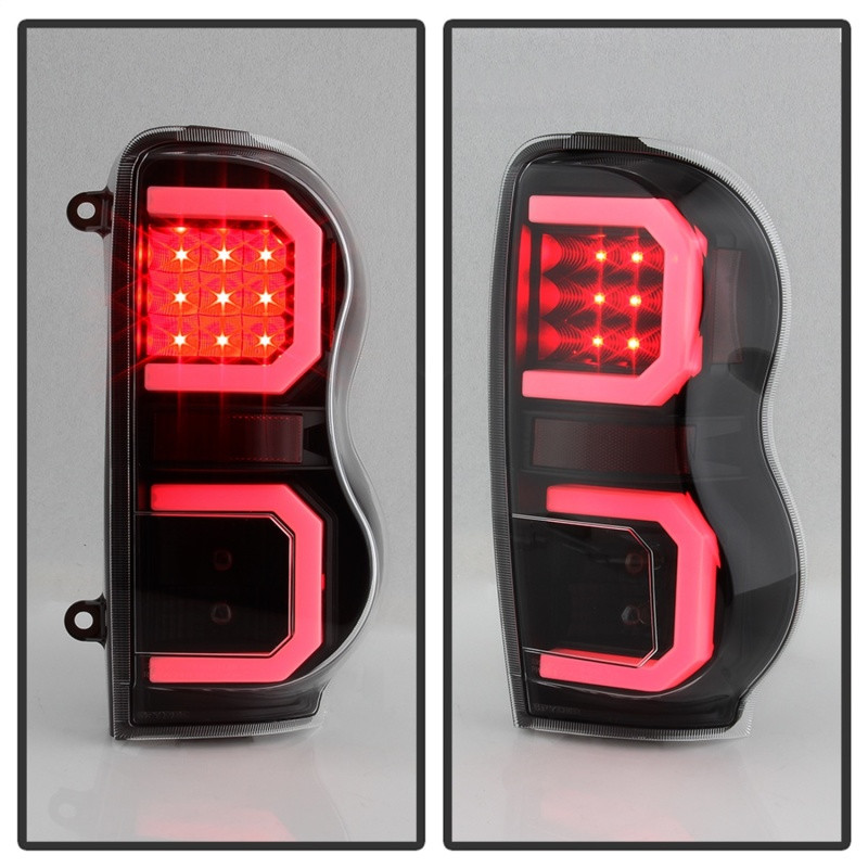 Spyder 04-09 Dodge Durango LED Tail Lights - Black Smoke ALT-YD-DDU04-LED-BSM - 5086549