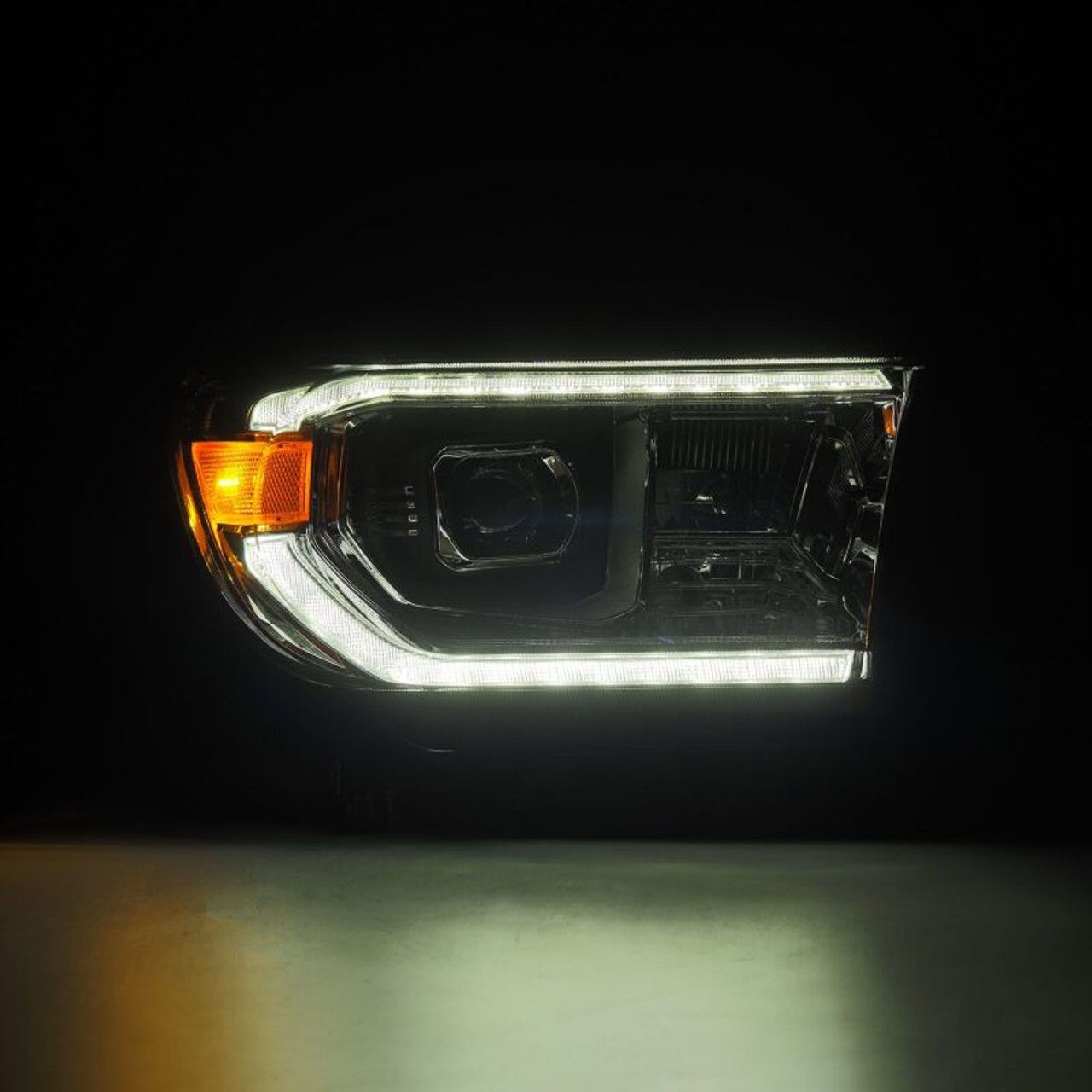 AlphaRex 07-13 Toyota Tundra / 08-17 Sequoia LUXX LED Proj HL Chrome w/Actv Light / Seq. Sig + DRL - 880824 User 2