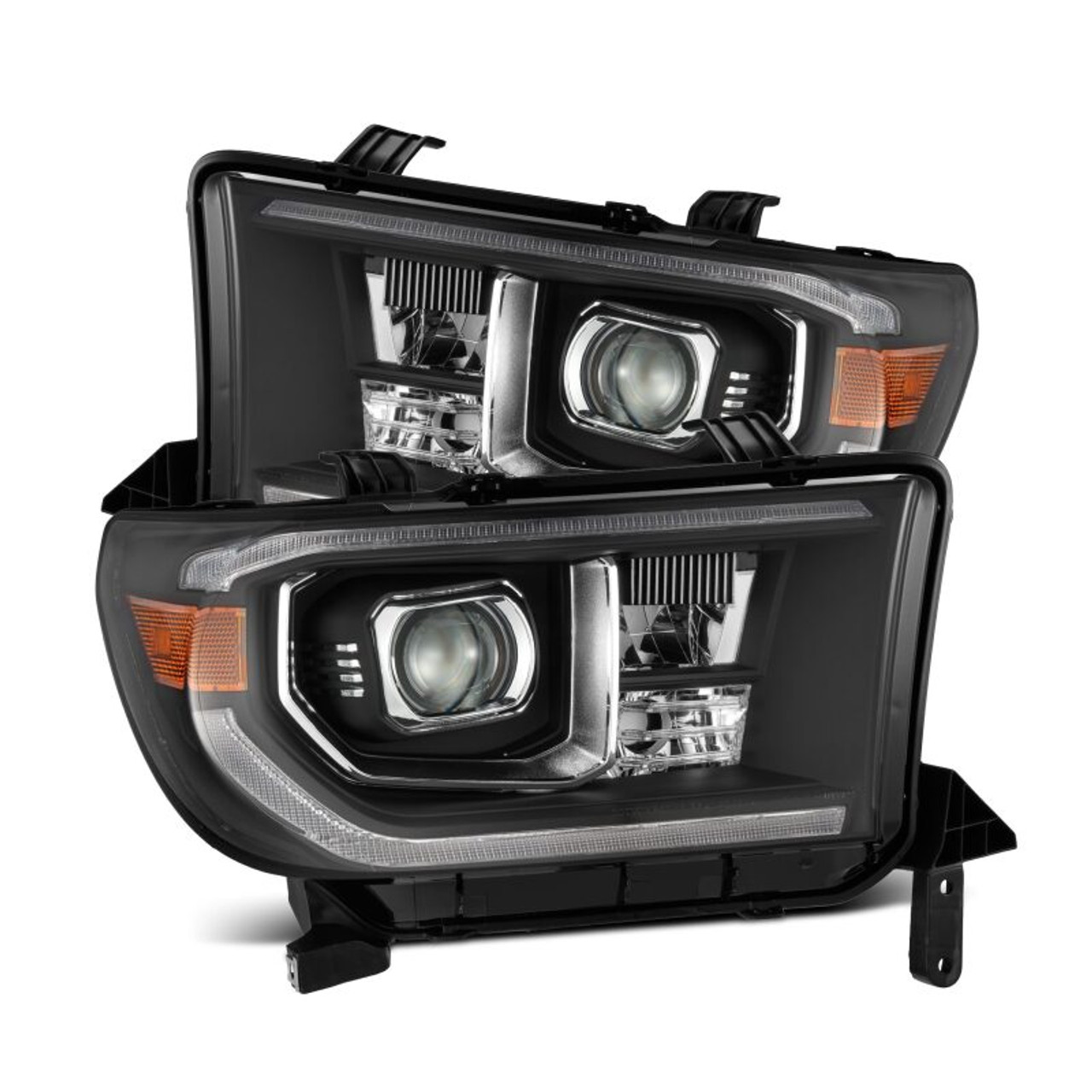 AlphaRex 07-13 Toyota Tundra/08-17 Sequoia G2 PRO-Series Projector Headlights Black -NO Lvl Adjuster - 880829 Photo - Primary