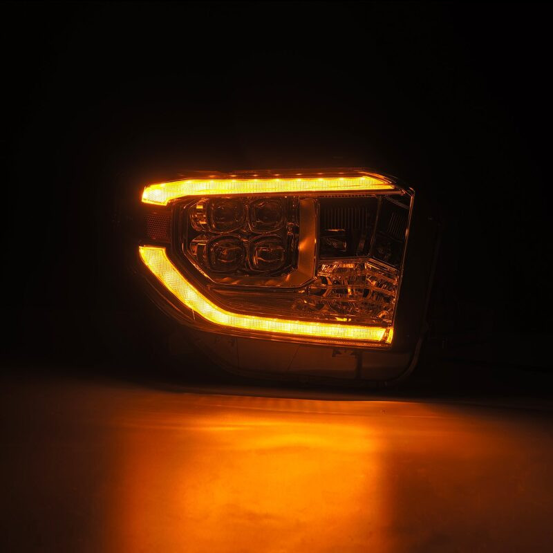 AlphaRex 14-21 Toyota Tundra NOVA LED Proj HL Chrome w/Actv Light & Seq. Sig + Switchback DRL - 880831 User 3
