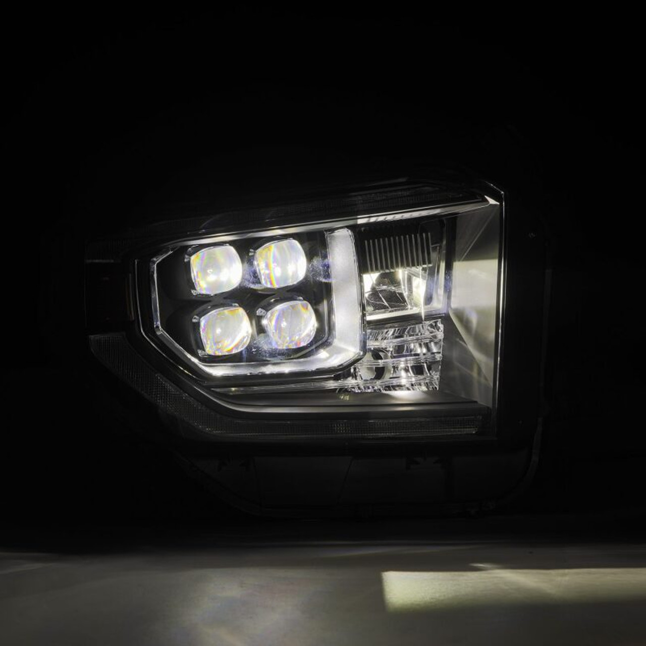 AlphaRex 14-21 Toyota Tundra NOVA-Series LED Proj Headlights Blk w/Actv Light & Seq. Sig + DRL - 880833 User 5