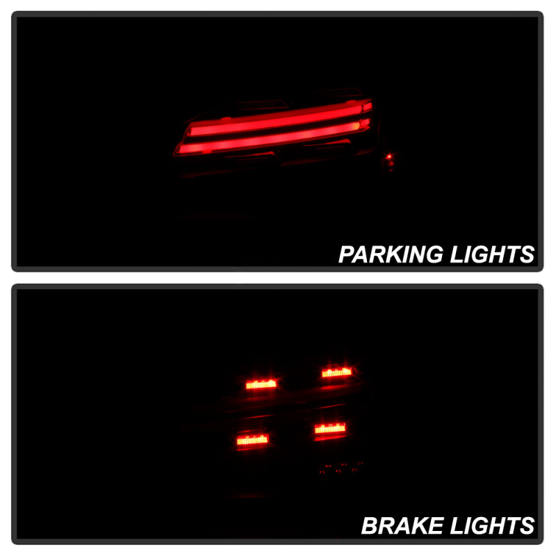 Spyder Porsche 987 Cayman 09-12 / Boxster 09-12 LED Tail Lights - Sequential Signal - Smoke - 5086846