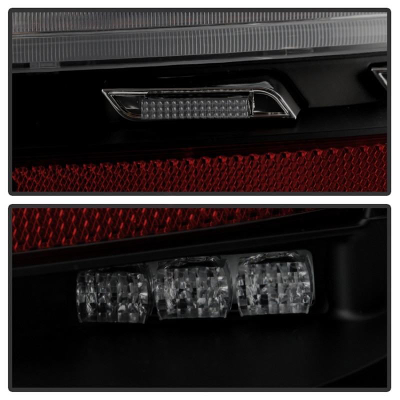 Spyder Porsche 987 Cayman 09-12 / Boxster 09-12 LED Tail Lights - Sequential Signal - Smoke - 5086846