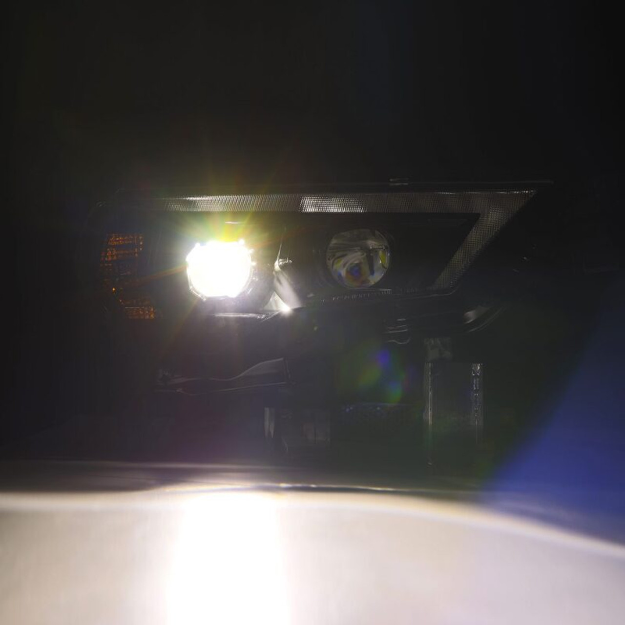 AlphaRex 14-20 Toyota 4Runner LUXX LED Proj Headlights Black w/Activ Light/Seq Signal/DRL - 880849 User 4