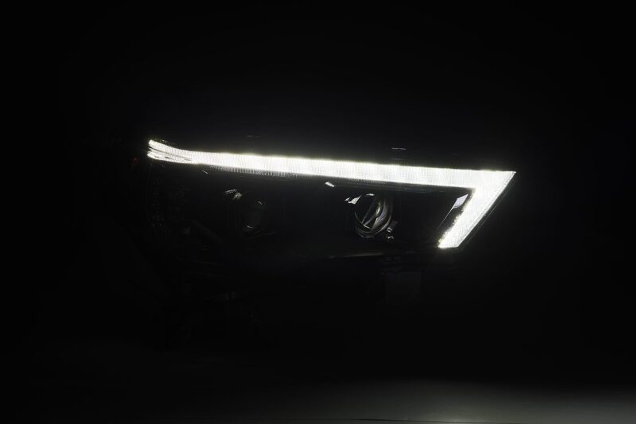 AlphaRex 14-20 Toyota 4Runner PRO-Series LED Proj Headlights Alpha-Black w/Sequential Signal/DRL - 880850 User 2