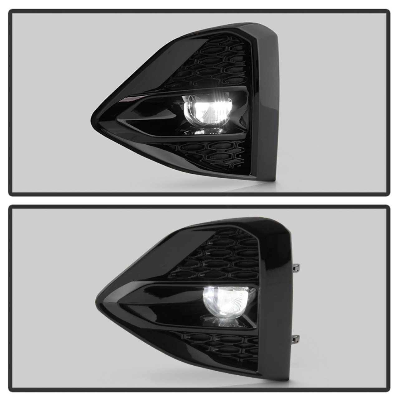 Spyder Nissan Maxima 09-21 OEM Full LED Fog Lights w/Switch Clear FL-NM2019-LED-C - 5087096