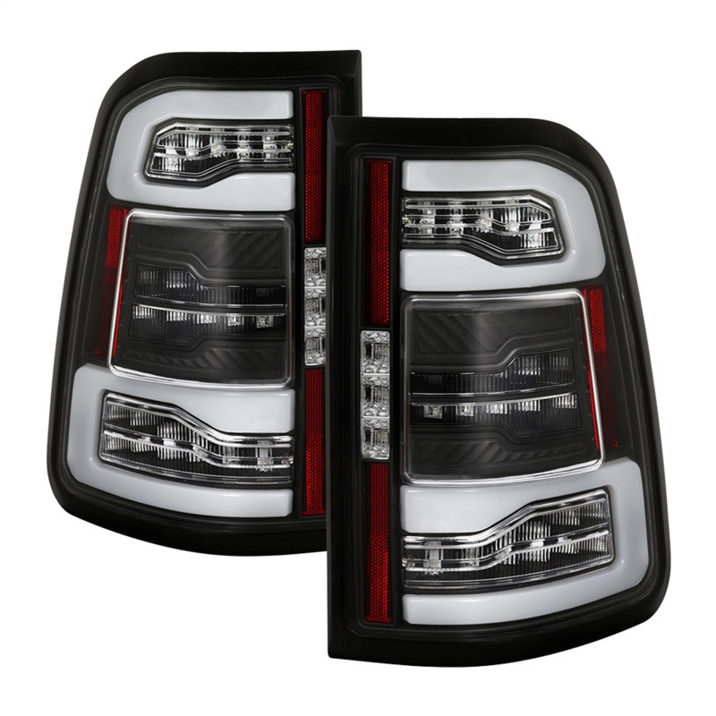 Spyder Dodge Ram 19-20 LED Tail Light Black ALT-YD-DR19HAL-SEQ-BK - 5087294