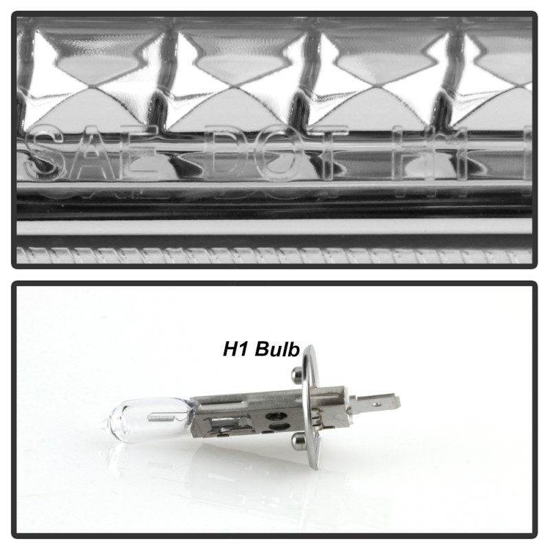 Spyder Ford F-250/350/450 08-10 V2 High-Power LED Headlights-Switch Back-Chrome PRO-YD-FS08PL-SBLB-C - 5087744