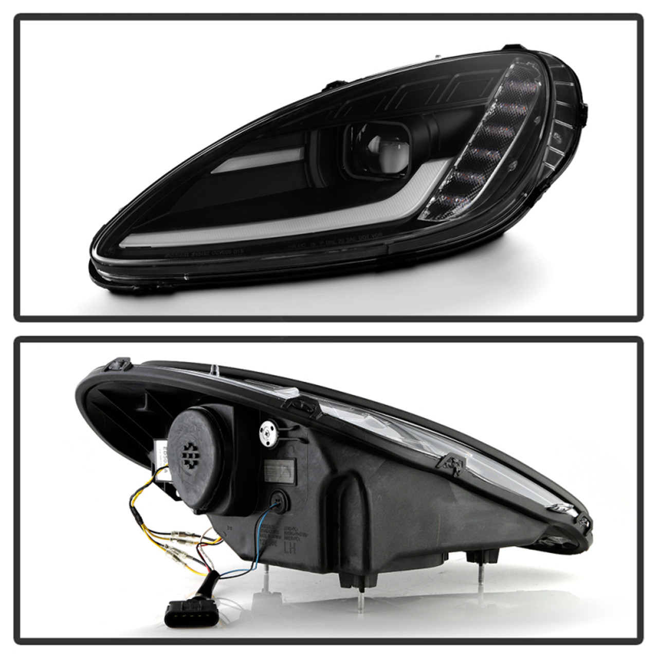 Spyder Signature Series 05-13 Chevrolet Corvette C6 Projector Headlights - 5087935