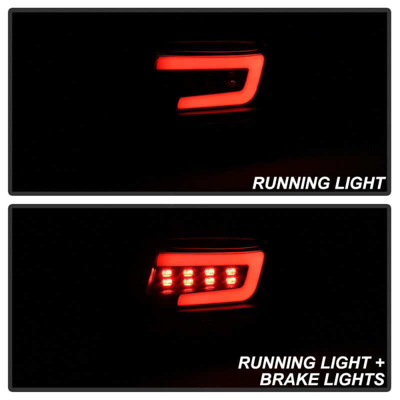 Spyder 08-11 Subaru Impreza WRX 4DR LED Tail Lights - Black ALT-YD-SI084D-LED-BK - 5087966