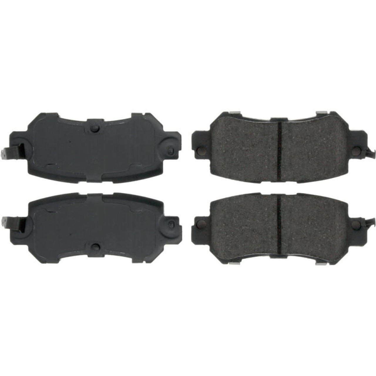 Posi-Quiet 10-12 Audi S4 Sedan/08-11 S5 Coupe/10-12 S5 Cabriolet Conv Rear Semi-Metallic Brake Pads - 104.13861