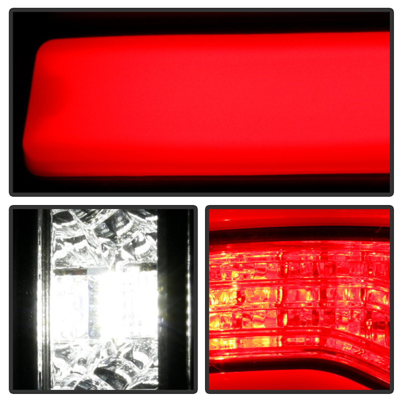 Spyder Dodge RAM 1500 19-21 Factory LED Model LED Tail Lights - Red Clear ALT-YD-DR19LED-SEQ-BK - 5088505