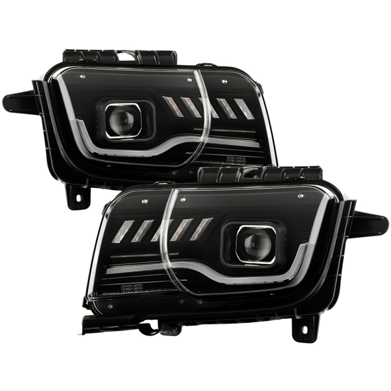 Spyder Chevy Camaro 10-13 High-Power LED Module - Black (PRO-YD-CCAM2010AP-SEQ-BK) - 5088536
