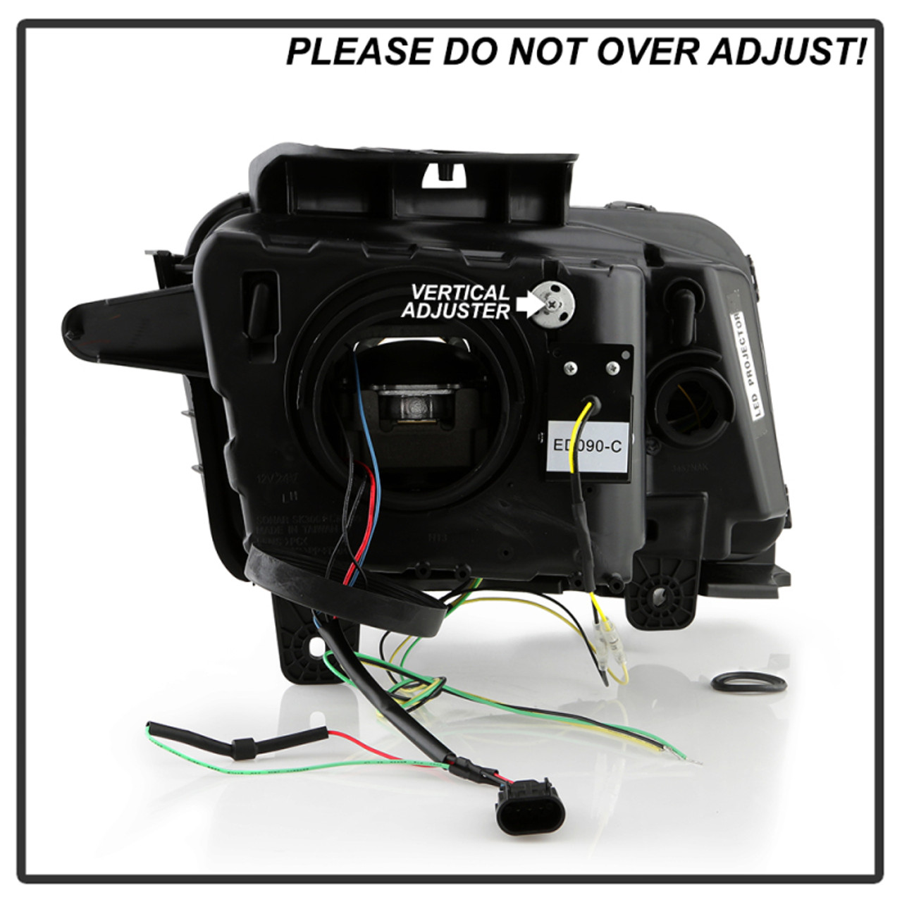 Spyder Chevy Camaro 10-13 High-Power LED Module - Black (PRO-YD-CCAM2010AP-SEQ-BK) - 5088536