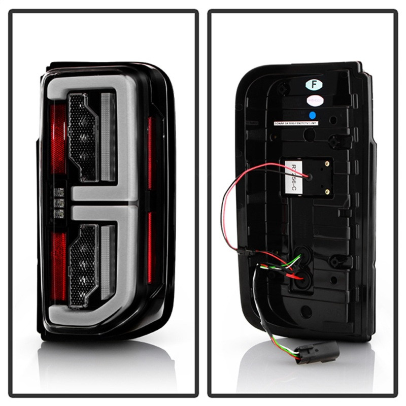 Spyder 21-23 Ford Bronco Factory LED Model LED Tail Lights (ALT-YD-FB21-LED-BK) - 5088758