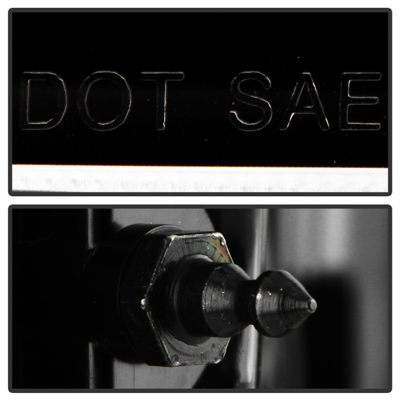 Spyder 21-23 Ford F150 (Factory Halogen) Light Bar LED Tail Lights - Black (ALT-YD-FF15021HAL-BK) - 5088772