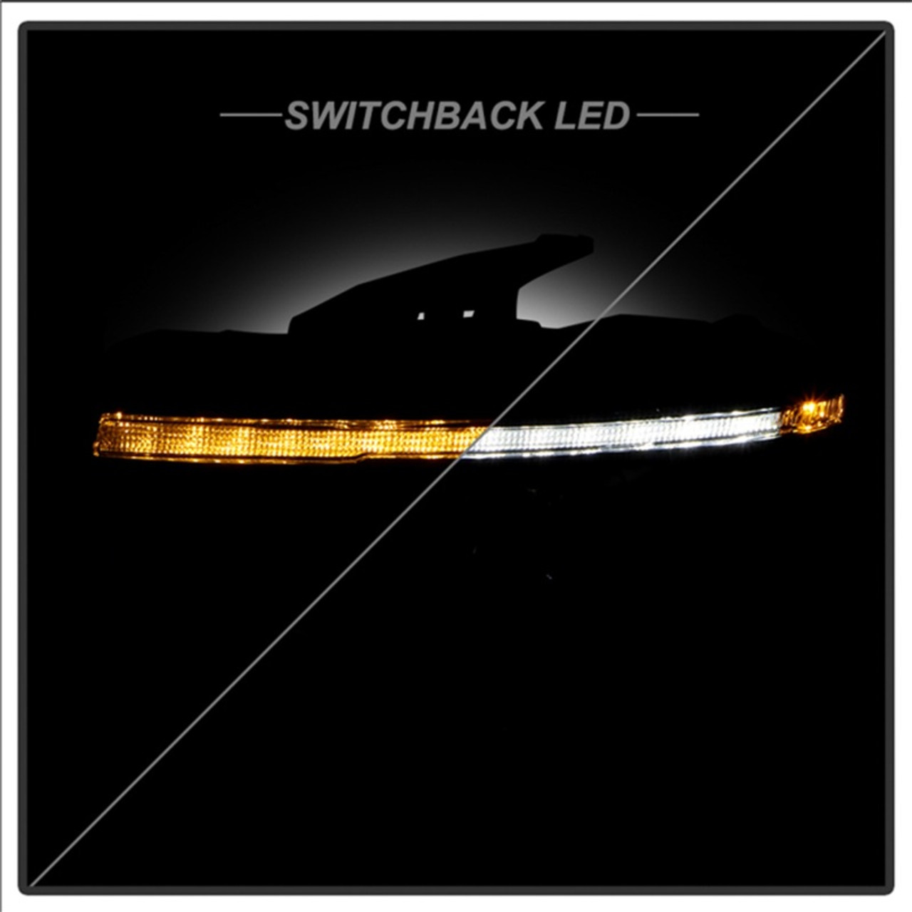 Spyder 14-21 Jeep Grand Cherokee Proj Headlights - Halogen Model Only - PRO-YD-JGC14HALSI-SBGR-BK - 5088949