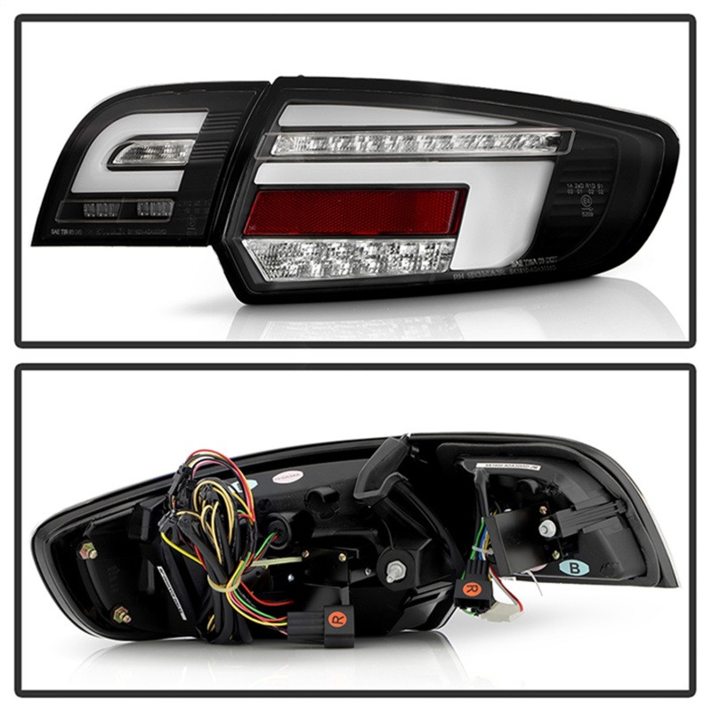 Spyder 09-13 Audi A3 Full LED Tail Lights - Black (ALT-YD-AA309-LED-BK) - 5089069