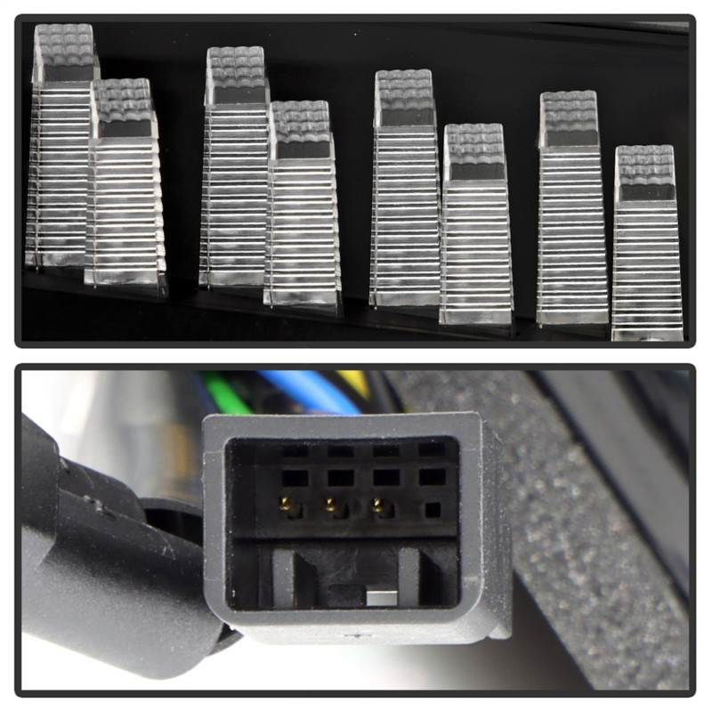 Spyder Apex 22-24 Honda Civic 5-Door LED Tail Lights - Black (ALT-YD-HC225DAP-SEQGR-BK) - 5089113 Photo - Unmounted