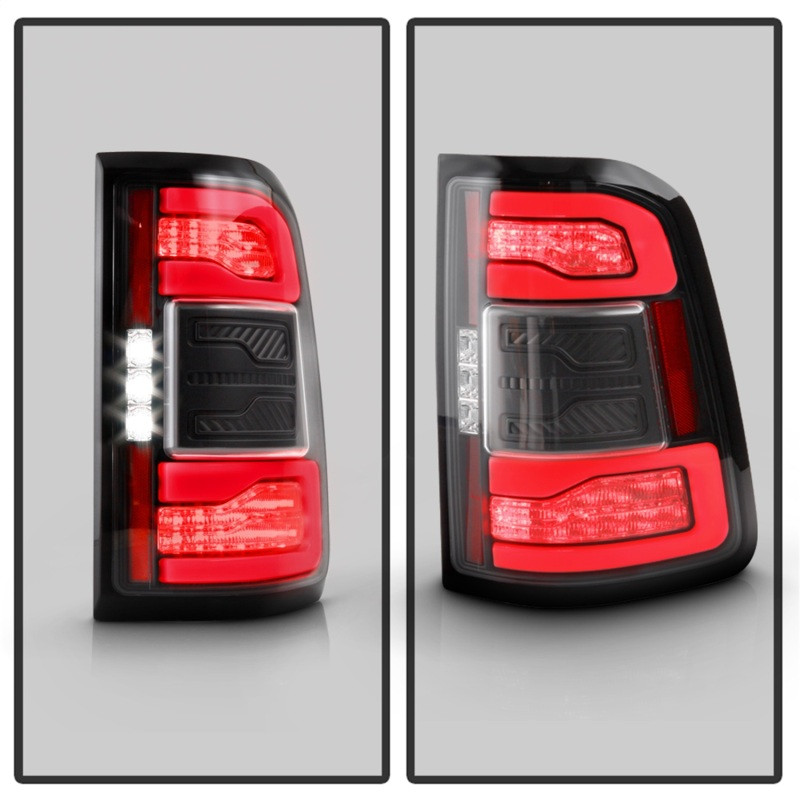 Spyder Apex 19-23 Dodge Ram 1500 (w/ Factory LED) LED Tail Light - Black (ALT-YD-DR19LEDT2-SEQ-BK) - 5089144 Photo - Unmounted